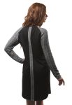 0337 Женская туника (черный)