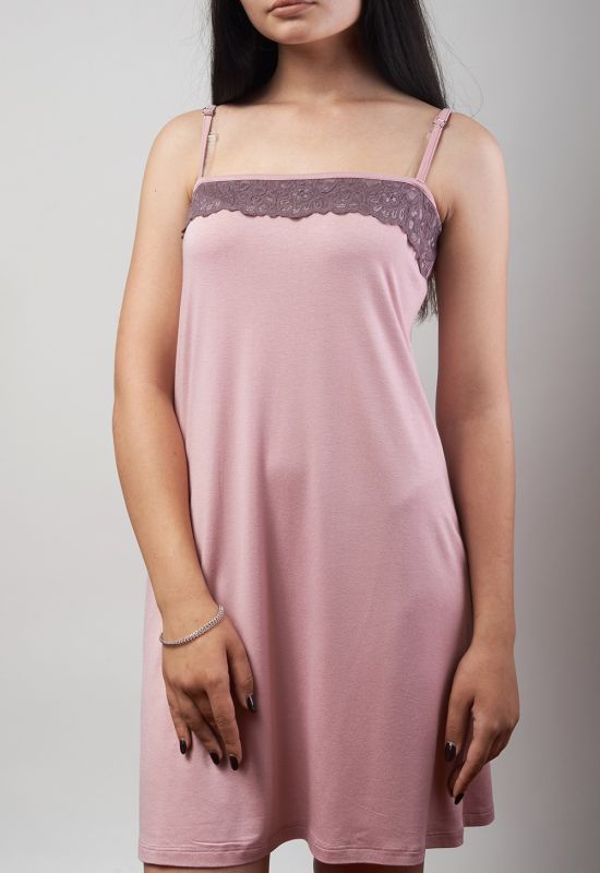 020-21 Жіноча нічна сорочка (рожевий)