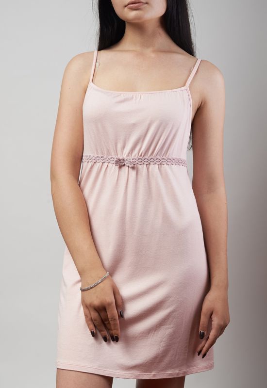 020-24 Женская ночная сорочка (светло-розовый)