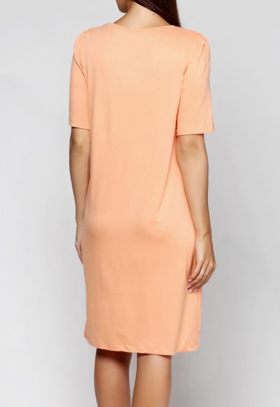 020-31 Жіноча нічна сорочка (помаранчевий)
