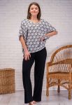 040-21XL Женский пижамный комплект (микс цветов)
