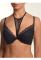 505501 Бюстгальтер (черный/миндальный)
