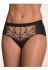 777519 Жіночі трусики (чорний/мигдальний)