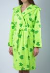 001-5 Женский халат (салатовый)