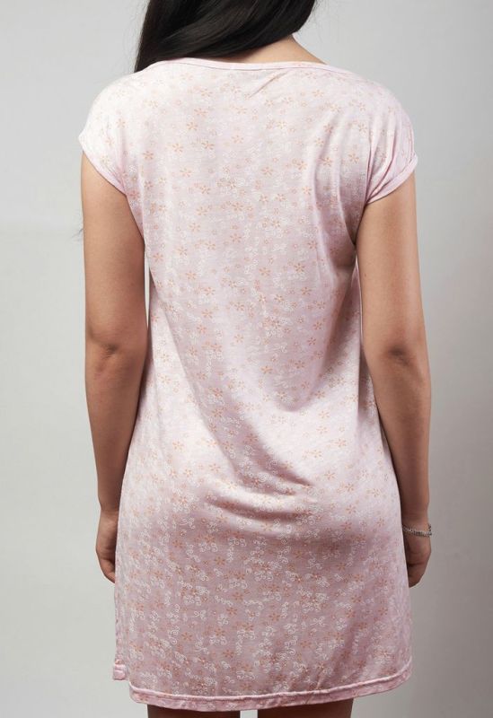 020-12 Женская ночная Рубашка (розовый)