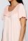 0231B Жіноча нічна сорочка (світло-персиковий)