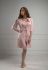 0236 Жіночий халат (рожевий)