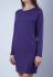 030-4 Жіноча туніка (меланжевий/фіолетовий)