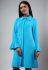 0509 Жіночий халат (світло-блакитний)