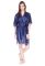 1041 халат атлас Serenade (синій)