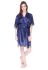 1041 халат атлас Serenade (синій)
