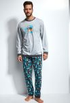 115-18 Мужская пижама 105 Chameleon (меланжевый/графитовый/бирюзовый)