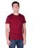 12-1338 Футболка мужская (бордовый)