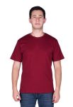 12-1343 Футболка мужская (бордовый)