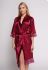 1211 халат шелк Serenade (бордовый)