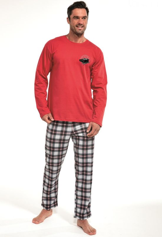 124-19 Мужская пижама 139 Legend 2 (красный/графитовый)