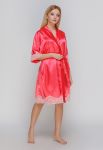 1301 халат атлас кораловий Serenade (коралловый)