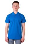 14-1350 Футболка мужская поло (синий)