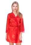 154 халат атлас Serenade (красный)