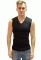 21-1202 Безрукавка мужская V (черный)