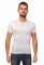 21-1303 Футболка мужская V (белый)
