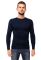 21-1308 Футболка чоловіча довгий рукав (темно-синій)