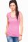 21-2215 Безрукавка женская (розовый/белый)