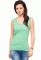 21-2215 Безрукавка жіноча (зелений/сірий)