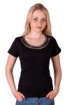 21-2304 Футболка жіноча Клеопатра (чорний)