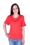 21-2305 Футболка жіноча Еврідіка (червоний)