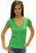 21-2315 Футболка жіноча мережива (зелений)