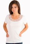 21-2345 Футболка жіноча Ромашка (білий)
