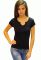 21-2383 Футболка жіноча Крапля (чорний)