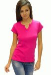 21-2383 Футболка жіноча Крапля (малиновий)
