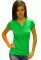 21-2383 Футболка жіноча Крапля (зелений)