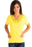 21-2386 Футболка жіноча манол (жовтий)
