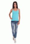 41-2105 Майка женская (голубой)
