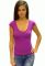 41-2323 Футболка жіноча (фіолетовий)
