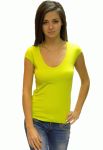 41-2323 Футболка жіноча (гірчичний/салатовий)