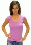 41-2323 Футболка жіноча (бузковий)