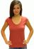 41-2323 Футболка жіноча (теракотовий)