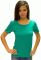 41-2347 Футболка жіноча (смарагдовий)