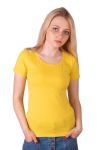 41-2347 Футболка жіноча (жовтий)