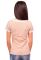 41-2385 Футболка женская с пуговицами (бежевый)