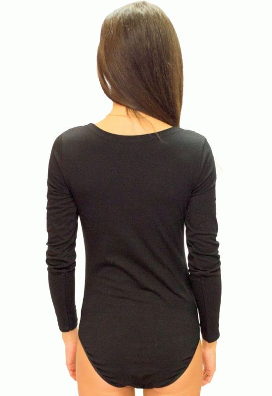41-2801 Комбідрес жіноча футболка (чорний)