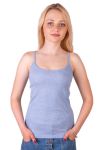 43-2104 Майка вузька бочки (блакитний)