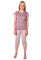 44-2618 Піжама жіноча (бузковий)