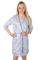 45-2050 Халат женский (голубой)