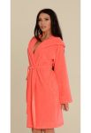 542 Женский халат (коралловый)