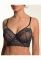578501 Бюстгальтер (чорний/мигдальний)